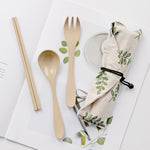 Cutlery Set 3 In 1 (Leaf)